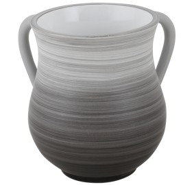 Wash Cup Polyresin Grey 