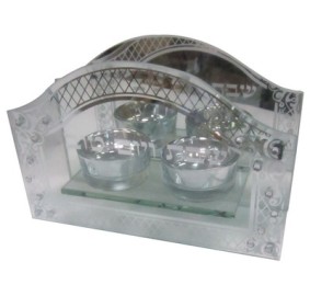 Glass Candle Holders