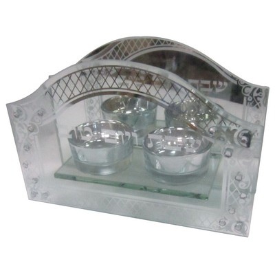 Glass Candle Holders