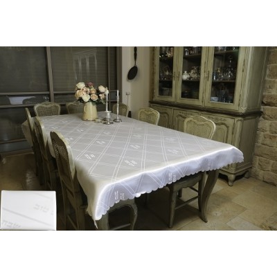 Elegant Tablecloth Shabbos & H