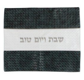 Challah Cover Vinyl / White/Grey