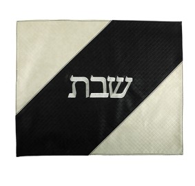 Challah Cover Leather-Look - Black