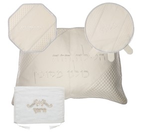 Leatherette 4 Piece Pesach Set