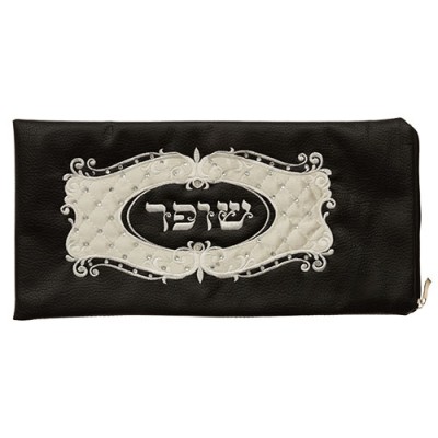 Shofar Bag Faux Leather & Velvet