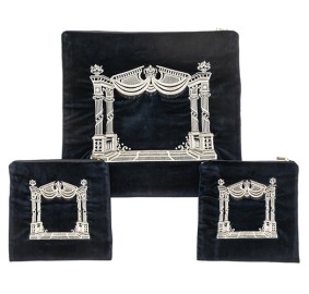 Talis & Tefillin Bag 3 pc. Velvet