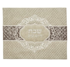 Challah Cover Embossed Faux Leather