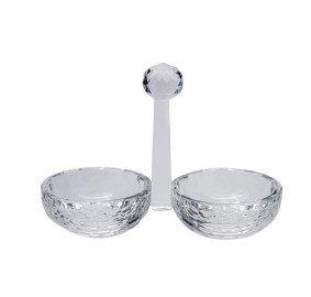 Crystal Salt & Pepper Stand