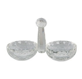 Crystal Salt & Pepper Stand