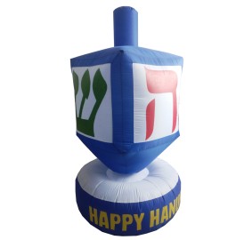 Inflatable Dreidel w/LED Light