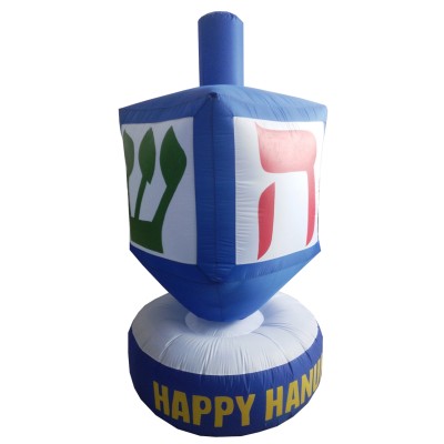 Inflatable Dreidel w/LED Light