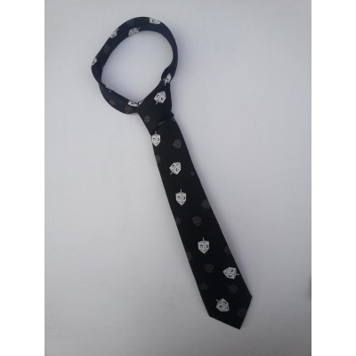 Chanukah Tie Black