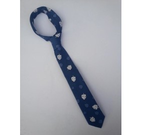 Chanukah Tie Blue