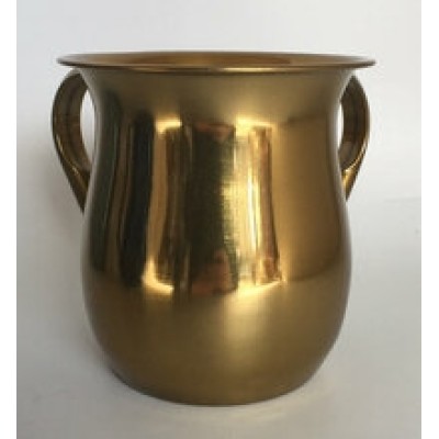 Washcup Anodized Steel Gold