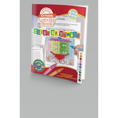 Chanukah Color By Number Activity Book