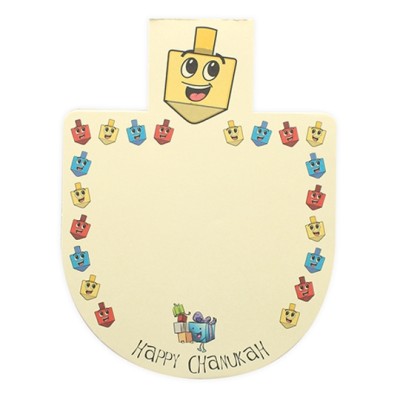 Chanukah Magnetic Notepad