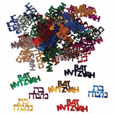 Bat Mitzvah Confetti - Multicolored