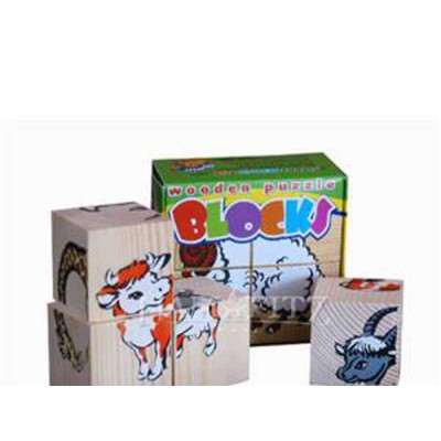 Wooden Animal Blocks