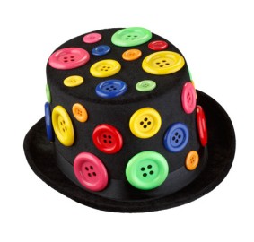 Button Top Hat