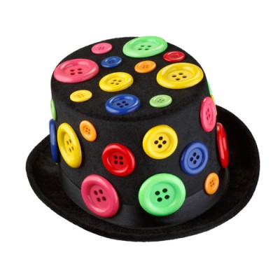 Button Top Hat