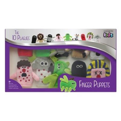 10 Plagues Finger Puppets