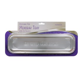 Foil Menorah Tray - Long