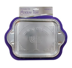 Foil Menorah Tray - Small