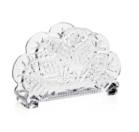 Crystal Napkin Holder Upright