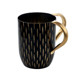 Washcup Black & Gold