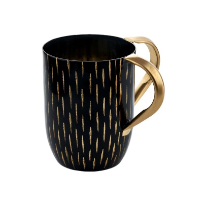 Washcup Black & Gold