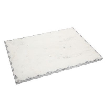 Challah Board White Marble