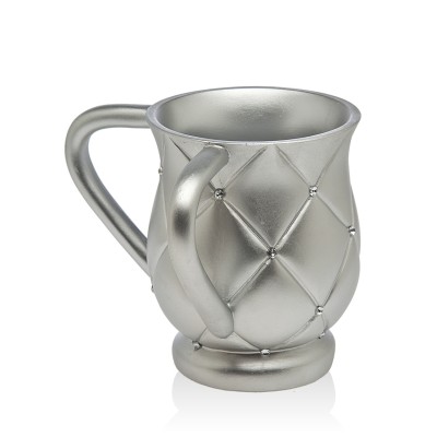 Wash Cup Silver Quilt