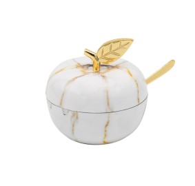 Honey Dish Marble Fusion Apple