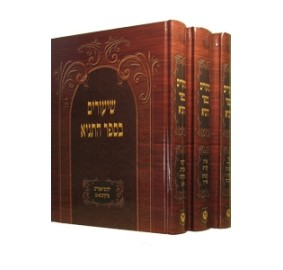 Shiurim B'sefer Hatanya 3 Volume Hebrew - שיעורים בספר התניא - 3 כרכים - לה"ק