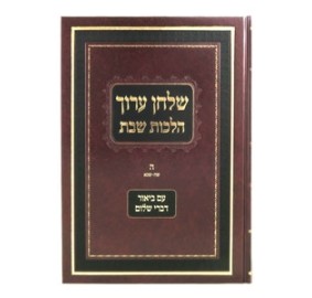 Shulchan O. Hilchot Shabbat 6