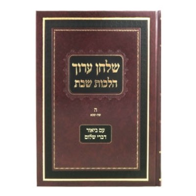 Shulchan O. Hilchot Shabbat 6