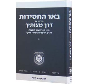 Be'er Hachasidut Volume 2 - באר החסידות על דרך מצותיך - חלק ב