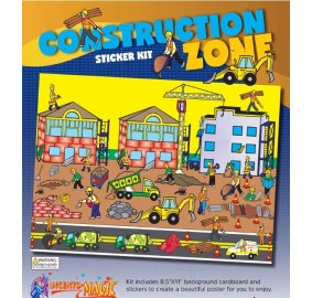 Construction Zone Sticker Kit