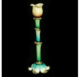 Candlestick Jeweled - Single 