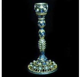 Candlestick Jeweled Single 