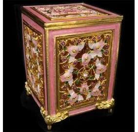 Charity Box Jeweled Pink