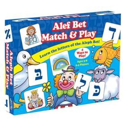 Alef Bet Match & Play Game