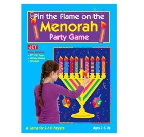 Pin The Flame On The Menorah