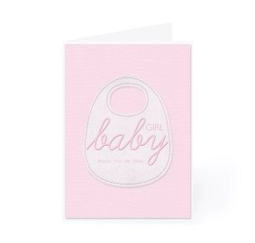 Baby Girl Greeting Card