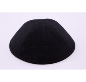 Kippah Black Checker