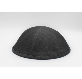 Kippah Black Denim