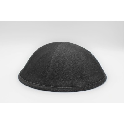 Kippah Black Denim