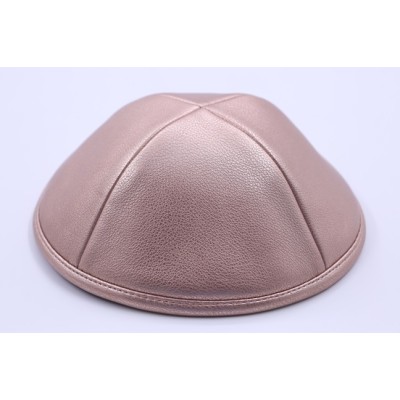 Kippah Blush Leather