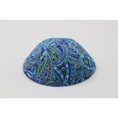 Kippah Blue Paisley