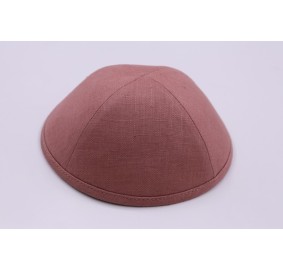 Kippah Dusty Rose Linen