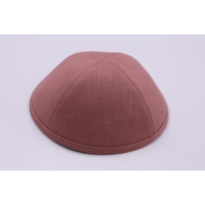 Kippah Dusty Rose Linen